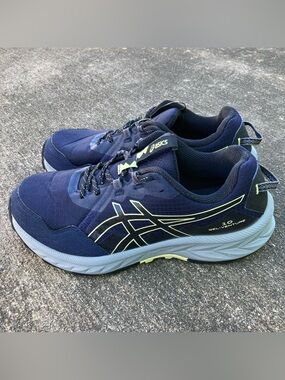 Asics Gel Venture 10 Shoes Mens 9 Extra Wide Carrier Blue Running Sneakers